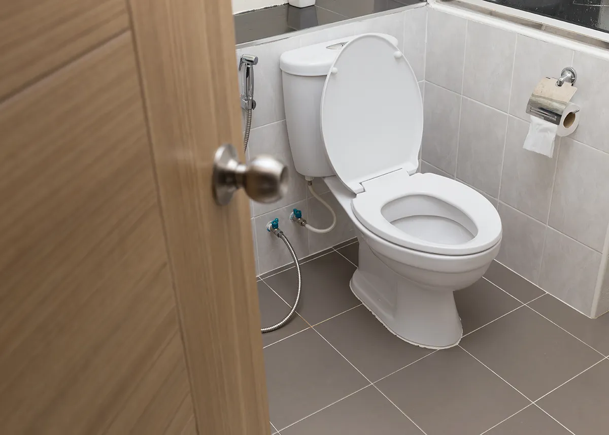 Toilet running constantly and wasting water in Mooresville bathroom