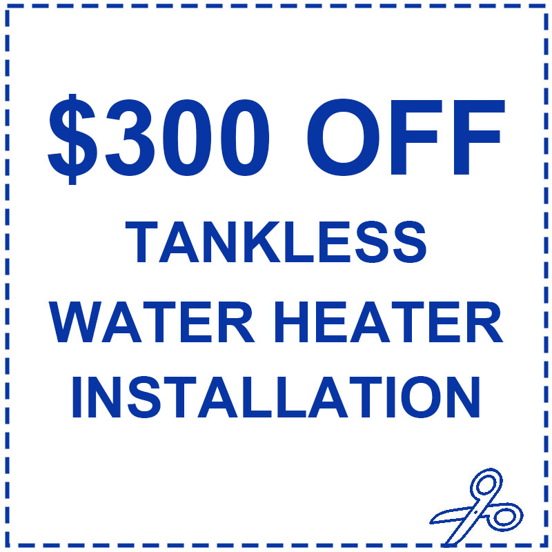 Tankless Water Heater Installation Coupon